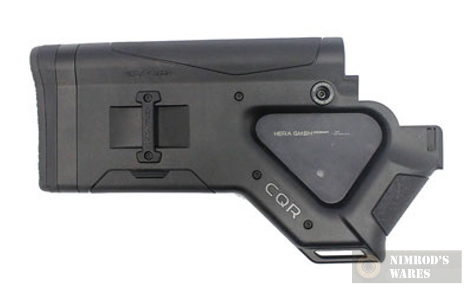 HERA Arms CQR Featureless Buttstock CA Version BLACK HERA12 12CA 