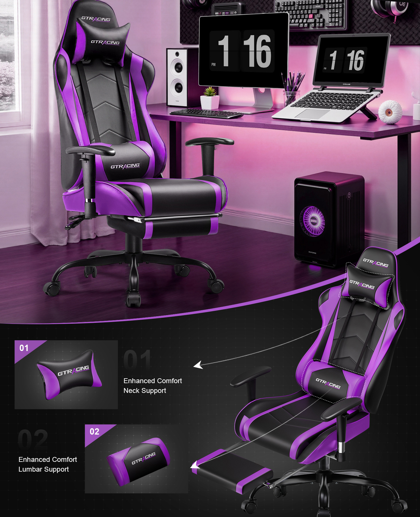 Walmart Black Friday Deals 2025 - GTRACING Gaming Chair with